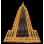 EMPIRE STATE BUILDING PIN NEW YORK CITY LANDMARK PIN HAT PIN LAPEL PIN